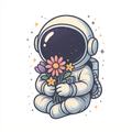 Cosmic Florist — Cute Astronaut